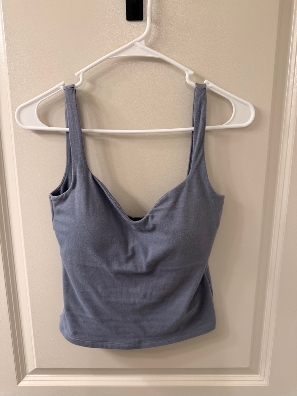 Abercrombie & Fitch Dusty Blue Scoop Neck Tank